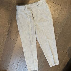Uniqlo Gray Dress Pants Straight Leg Classic